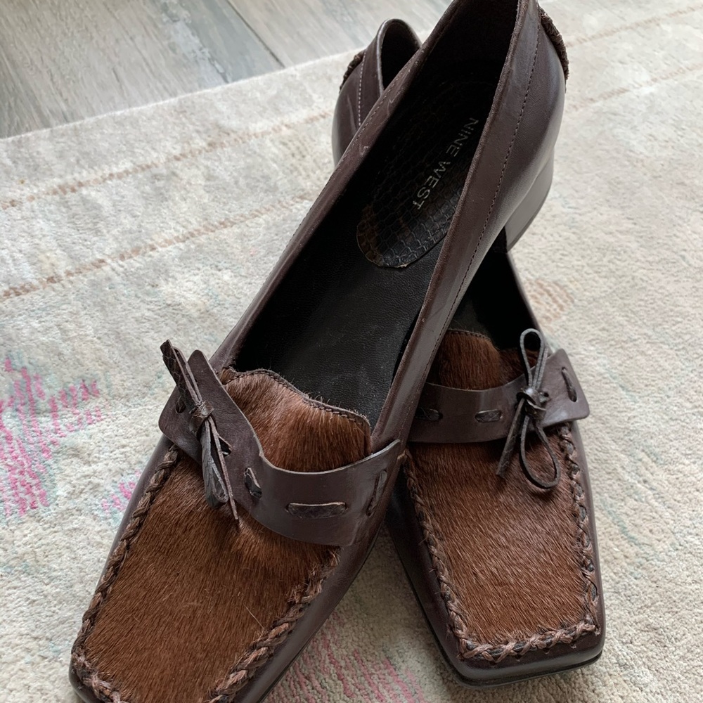 NEVER WORN Nine West sz9.5 loafers